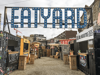 Eatyard street food market, Dublin