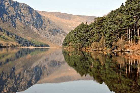 The Upper Lake at Glendalough, Co. Wicklow