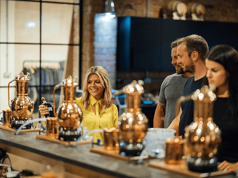 Distilling your own Gin at Listoke Gin Distillery