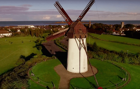 An 18th century windmill at Skerries Mills